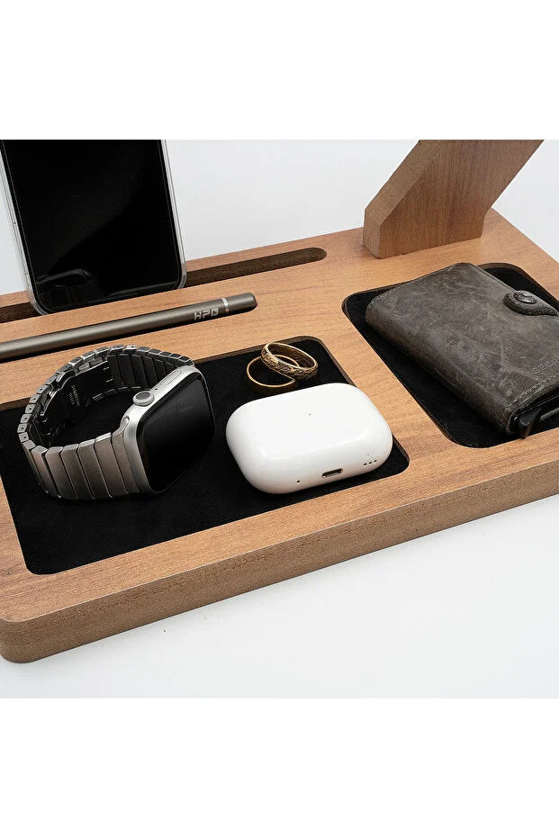 Gamer Kulaklık Standı - Kulaklık Tutucu - Dekoratif Kulaklık Standı - Mdf Ceviz